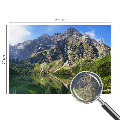 Fototapete mit malerischem Bergmotiv
