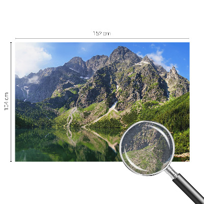 Fototapete mit malerischem Bergmotiv