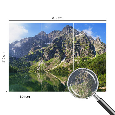 Fototapete mit malerischem Bergmotiv