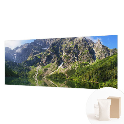Fototapete mit malerischem Bergmotiv