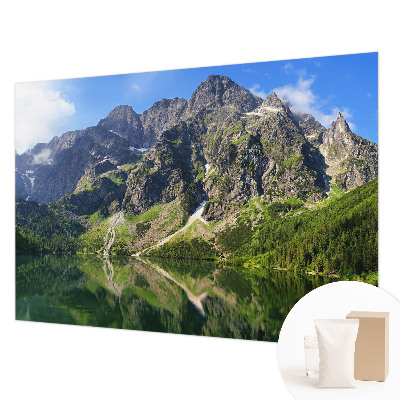 Fototapete mit malerischem Bergmotiv