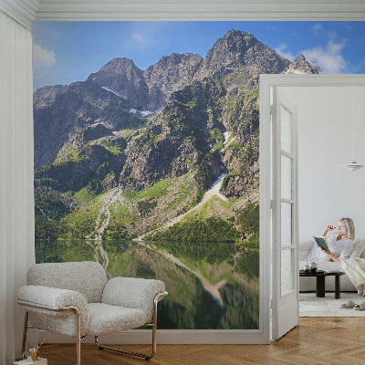 Fototapete mit malerischem Bergmotiv