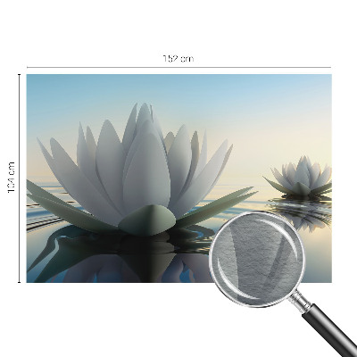 Vlies-Fototapete mit Motiv Seerosen