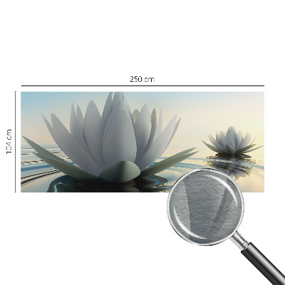 Vlies-Fototapete mit Motiv Seerosen