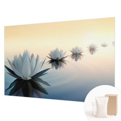 Fototapete fürs Wohnzimmer mit einer friedlichen Aussicht
