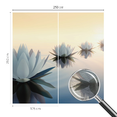 Fototapete fürs Wohnzimmer mit einer friedlichen Aussicht
