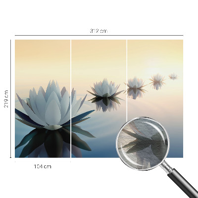 Fototapete fürs Wohnzimmer Friedliche Aussicht