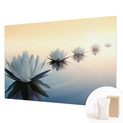 Fototapete fürs Wohnzimmer mit einer friedlichen Aussicht