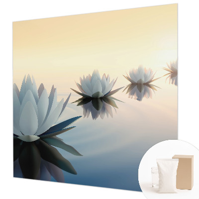 Fototapete fürs Wohnzimmer mit einer friedlichen Aussicht