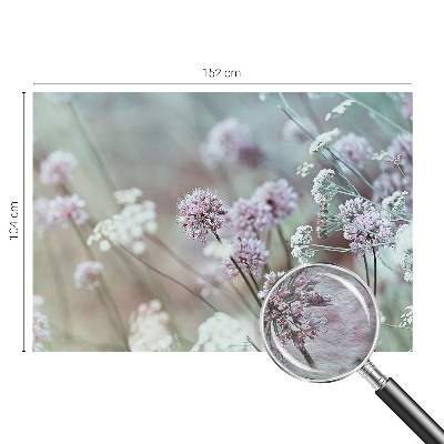 Fototapete fürs Kinderzimmer mit einem Motiv aus Wildblumen