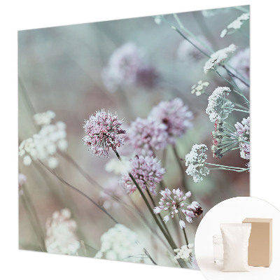 Fototapete fürs Kinderzimmer mit einem Motiv aus Wildblumen