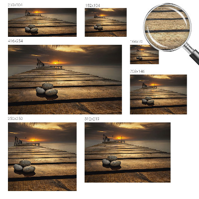 Fototapete aus Vlies Sonnenuntergang