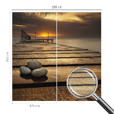 Fototapete aus Vlies mit Motiv eines Sonnenuntergangs