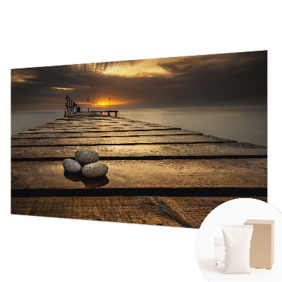 Fototapete aus Vlies mit Motiv eines Sonnenuntergangs