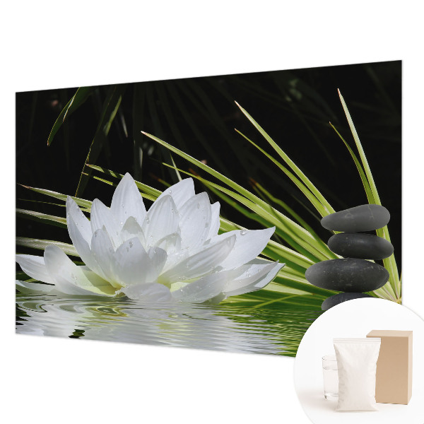 Vlies-Fototapete nach Maß mit Motiv „Lilienmeditation“