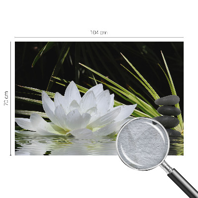 Vlies-Fototapete nach Maß mit Motiv „Lilienmeditation“