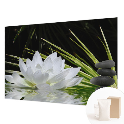 Vlies-Fototapete nach Maß mit Motiv „Lilienmeditation“