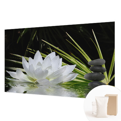Vlies-Fototapete nach Maß mit Motiv „Lilienmeditation“