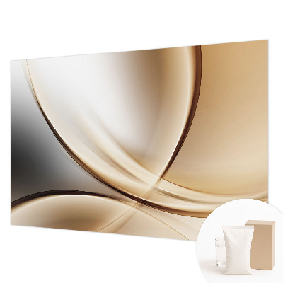 Vlies-Fototapete fürs Schlafzimmer Abgerundete Linien