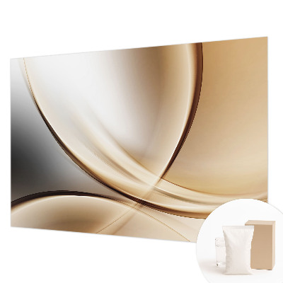 Vlies-Fototapete fürs Schlafzimmer Abgerundete Linien