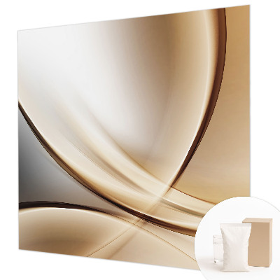 Vlies-Fototapete fürs Schlafzimmer Abgerundete Linien