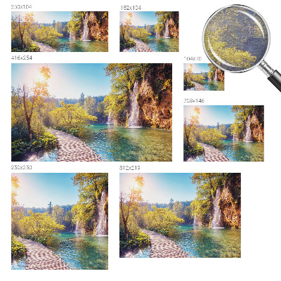 Vlies-Fototapete fürs Kinderzimmer mit Motiv einer Naturlandschaft
