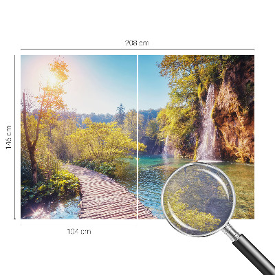 Vlies-Fototapete fürs Kinderzimmer mit Motiv einer Naturlandschaft