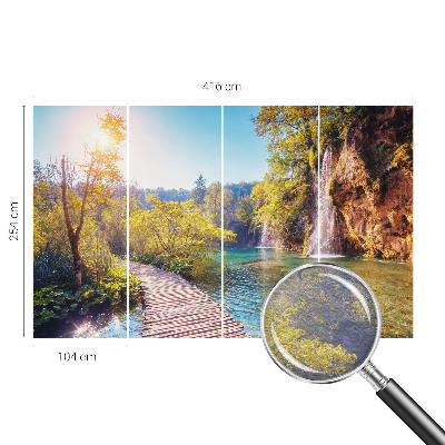 Vlies-Fototapete fürs Kinderzimmer mit Motiv einer Naturlandschaft
