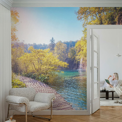 Vlies-Fototapete fürs Kinderzimmer mit Motiv einer Naturlandschaft