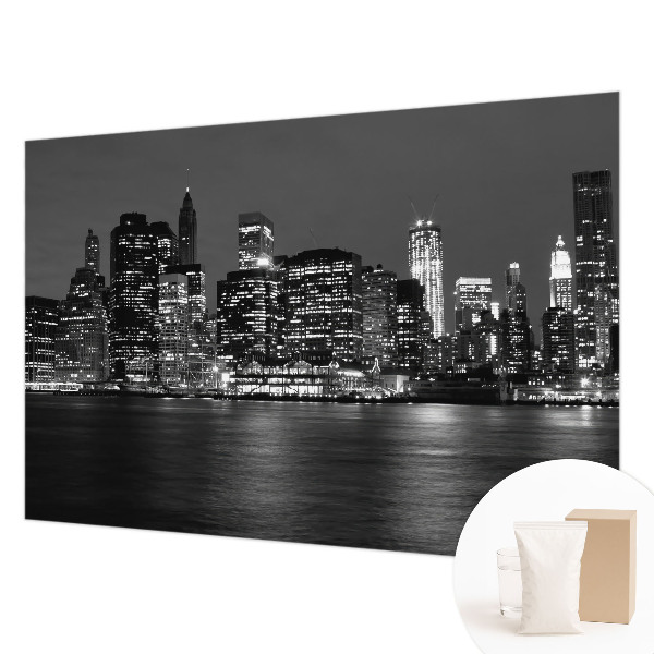 Vlies-Fototapete nach Maß Nachtmetropole