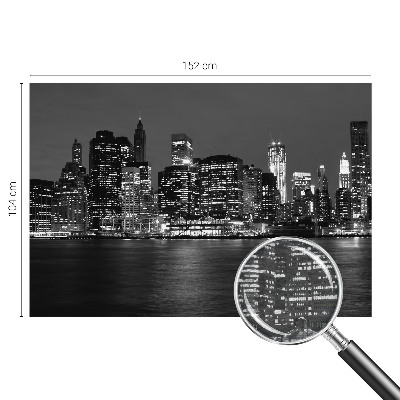 Vlies-Fototapete nach Maß Nachtmetropole