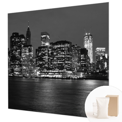 Vlies-Fototapete nach Maß Nachtmetropole