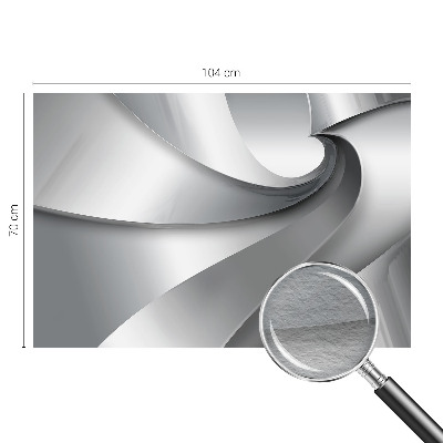 Bedruckte Vlies-Fototapete mit geometrischen Spiralen als Motiv
