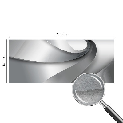 Bedruckte Vlies-Fototapete mit geometrischen Spiralen als Motiv