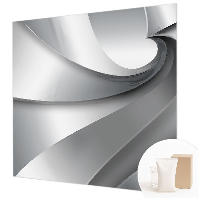 Bedruckte Vlies-Fototapete mit geometrischen Spiralen als Motiv