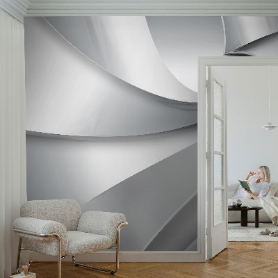 Bedruckte Vlies-Fototapete mit geometrischen Spiralen als Motiv