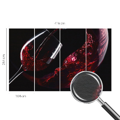 Fototapete aus Vlies Rotwein