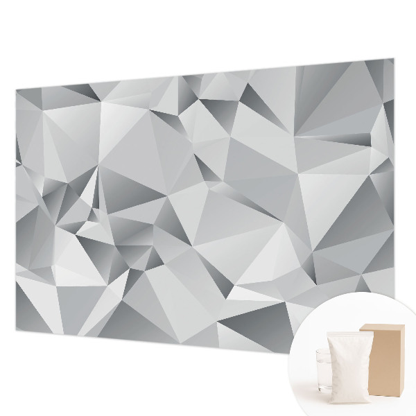 Wandtapete mit abstraktem Geometriemotiv