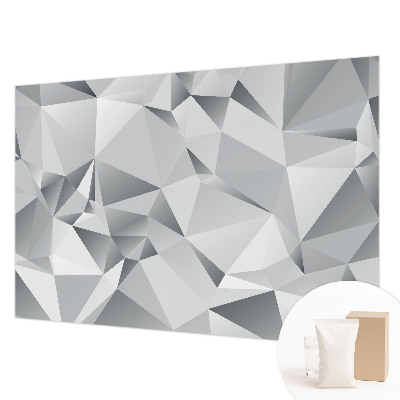 Wandtapete mit abstraktem Geometriemotiv