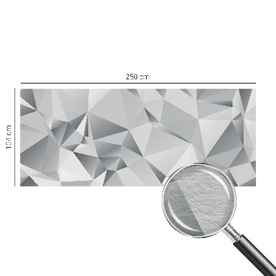 Wandtapete mit abstraktem Geometriemotiv