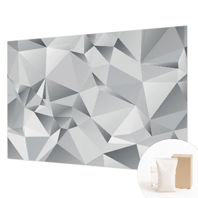 Wandtapete mit abstraktem Geometriemotiv