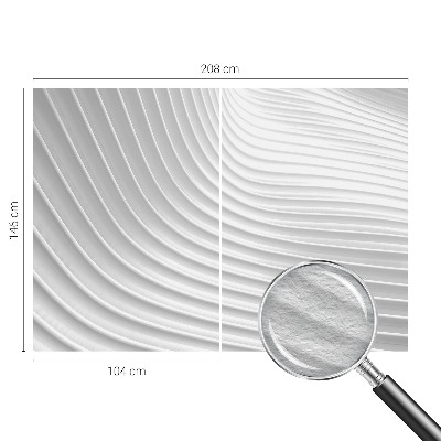 Fototapete Elegante Wellen