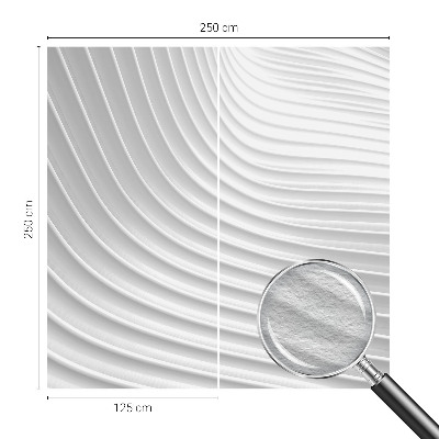 Fototapete mit elegantem Wellenmuster
