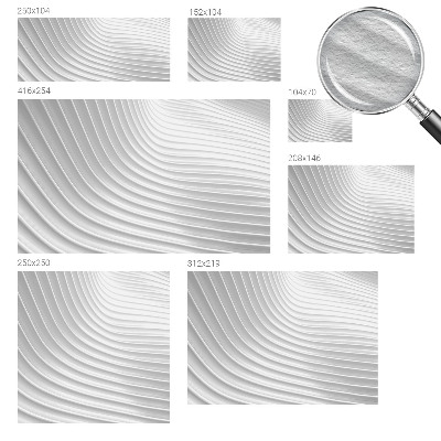 Fototapete Elegante Wellen