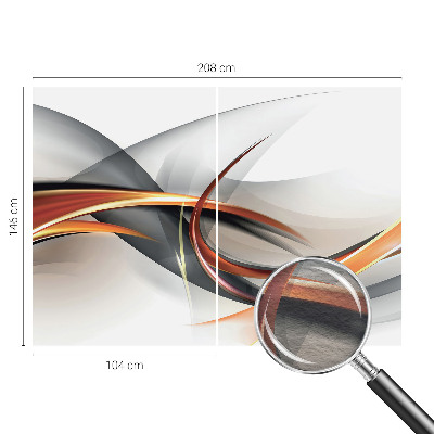 Fototapete fürs Wohnzimmer Abstrakte Dynamik