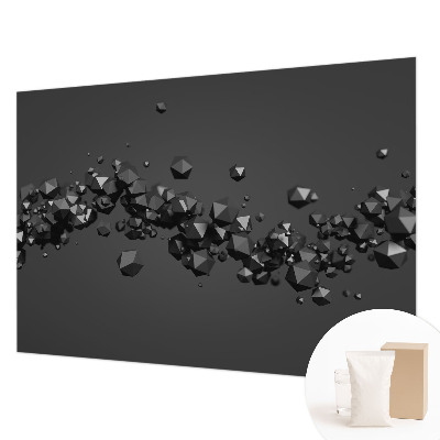 Fototapete fürs Kinderzimmer Schwarze Klumpen