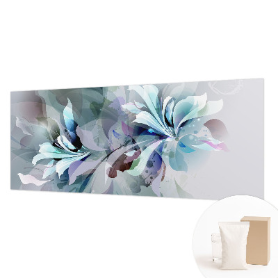 Vlies-Fototapete fürs Wohnzimmer mit floraler abstrakter Gestaltung
