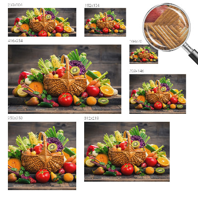 Vlies-Fototapete fürs Schlafzimmer Fruchtige Fülle