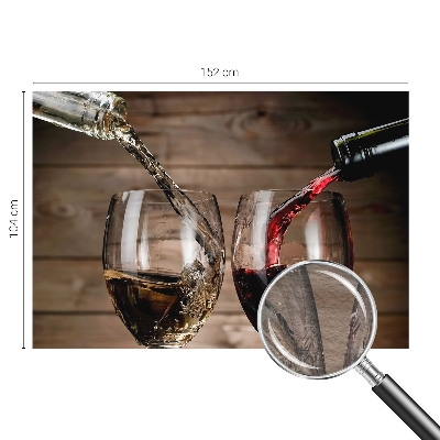 Vlies-Fototapete fürs Kinderzimmer Gläser Wein