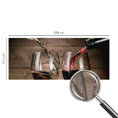 Vlies-Fototapete fürs Kinderzimmer Gläser Wein